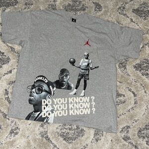 NWOT Michael Jordan X Spike Lee Did You Know Graphic Tee